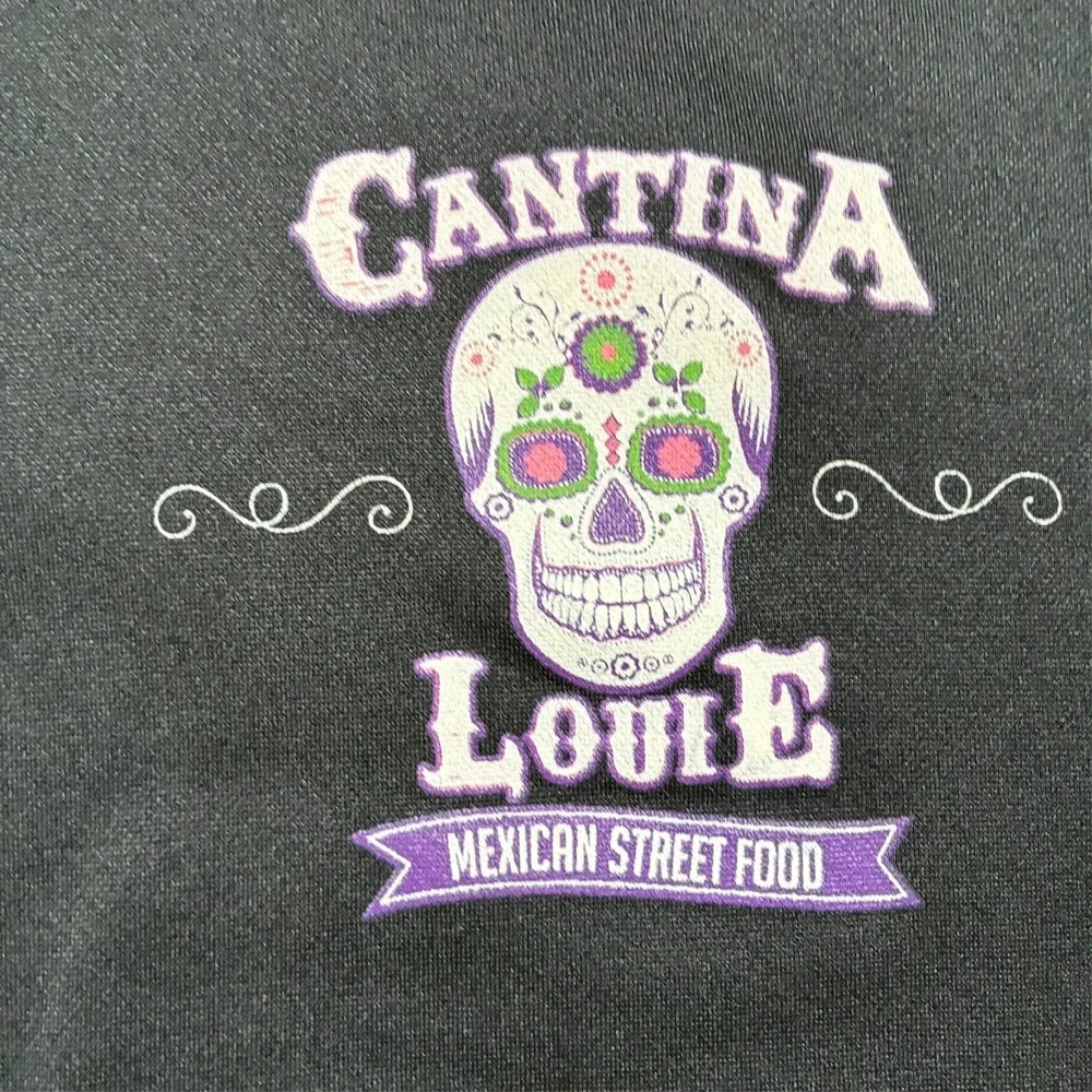 Sport Tek Hoodie Mens Size‎ XL Black Cantina Louie Graphic Pullover Sweatshirt